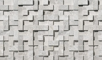Grey Shadows Mosaic – Cubes