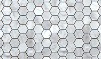 Bianco Carrara Mosaic – Hexagonal 30